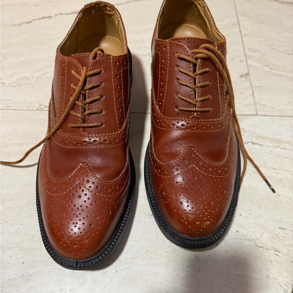Classic PSF executive Brown Leather Brogue Shoes